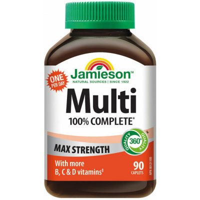 Jamieson Multi Complete Max Strength 90 kapslí – Hledejceny.cz