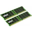 Crucial DDR 2GB KIT 400MHz CL3 CT2KIT12864Z40B