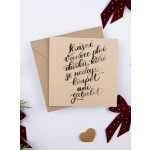 Be Nice EKO Přání vánoční Krásné Vánoce – Zboží Dáma