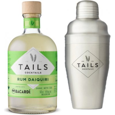 Tails Rum Daiquiri Cocktails + Shake 14,9% 0,5 l (karton) – Zboží Dáma