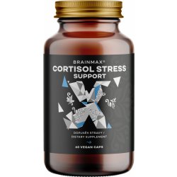 BrainMax Cortisol Stress Support 60 rostlinných kapslí