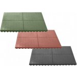 Gutta Play gumová dlažba 50 x 50 x 3 cm zelená – Zboží Mobilmania