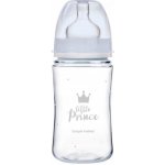 Canpol babies Láhev širokým hrdlem ROYAL BABY modrá 240 ml – Zboží Mobilmania