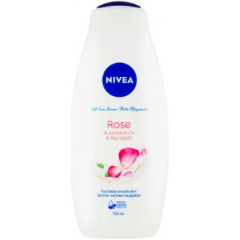 Nivea Rose & Almond Oil Pečující sprchový gel 750 ml