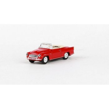 Abrex škoda Felicia Roadster 1963 Červená Rubínová 1:72