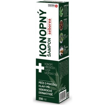 Cemio Konopný šampon Seborea 250 ml