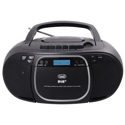 Trevi CMP 588 DAB Stereo Portatile CD Boombox Radio Dab+