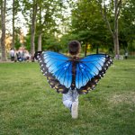 Insect Lore Motýlí křídla na ZÁDA Blue Morpho – Sleviste.cz