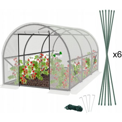 ALDOTRADE bílý 3x2x2m – Zboží Mobilmania