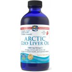 Nordic Naturals Arktický olej z tresčích jater 1060 mg Arctic Cod Liver Oil jahoda 237 ml – Hledejceny.cz