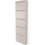 Spinder Design Billy šedý/hnědý 50 x 169 x 15 cm – Zboží Mobilmania