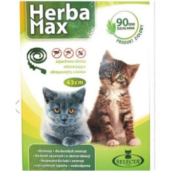 Herba Max Bio Obojek pro kočky a psy malých ras 43 cm od 80 Kč - Heureka.cz