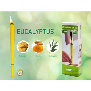 HOXI Tělové svíčky Eucalyptus