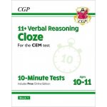 New 11+ CEM 10-Minute Tests: Verbal Reasoning Cloze - Ages 10-11 Book 1 (with Online Edition) (Books CGP)(Paperback / softback) – Hledejceny.cz