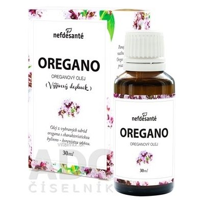 Nefdesanté OREGANO oregánový olej kapky 30 ml