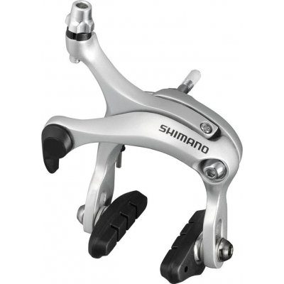 SHIMANO brzda TIAGRA BR-R451 silniční zadní výška 57 mm botky R50T2 stříbrná šr.10,5mm – Zbozi.Blesk.cz