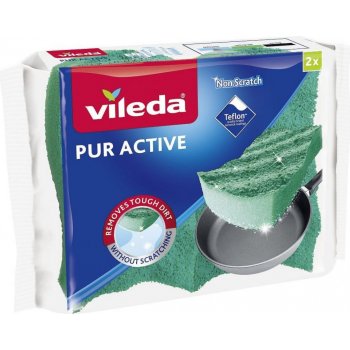 Vileda 116509 PUR active houbička střední 2 ks