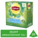 Lipton Intense Mint zelený aromatizovaný čaj 20 sáčků 32 g