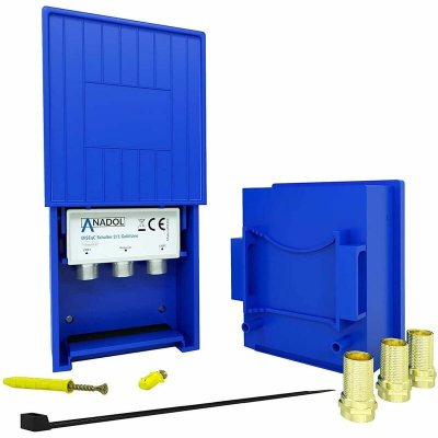 Anadol DiSEqC přepínač 2/1 pro dva univerzální LNB – Zboží Mobilmania