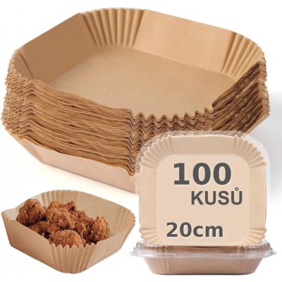 Papír na pečení FORMIČKY PRO AIR FRYER SET 100 KS 20CM VLOŽKY PODNOSKY – Zboží Mobilmania