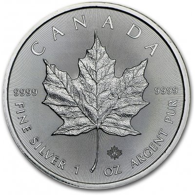 Stříbrná mince Maple Leaf 5 CAD Canada 1 oz – Zbozi.Blesk.cz