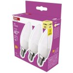 Emos LED žárovka Classic svíčka E14 4,2 W 40 W 470 lm teplá bílá 3 ks – Hledejceny.cz