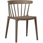 WOOOD plastová zahradní jídelní židle Bliss Hnědá – Hledejceny.cz