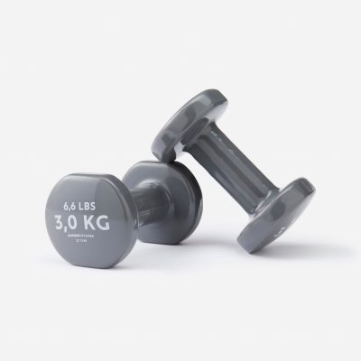 NYAMBA Posilovací fitness činky 2 x 2 x 3 kg – Zboží Mobilmania