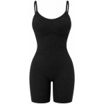 Verk 14674 dámský fitness overal s push-up efektem černý – Zbozi.Blesk.cz