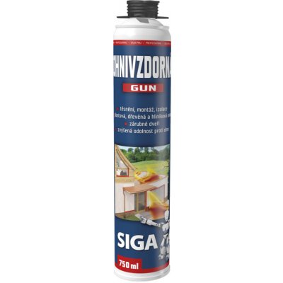 SIGA PRO PU pěna Ohnivzdorná pistolová 750 ml – Sleviste.cz