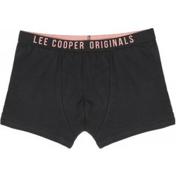 Lee Cooper černá/logo růžová