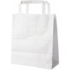 Wimex Papírová taška - bílá - 18 x 8 x 22 cm - 5005