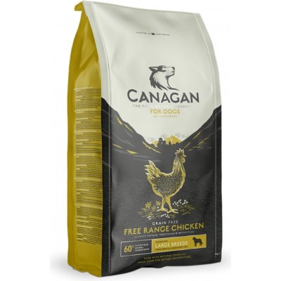 Canagan Dog Large Breed Free-Run Chicken 2 kg, Hmotnost balení: 12 kg