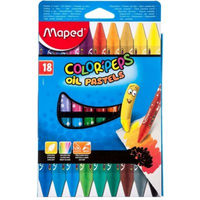 Maped Olejové pastely Color´Peps 18 ks – Zboží Dáma