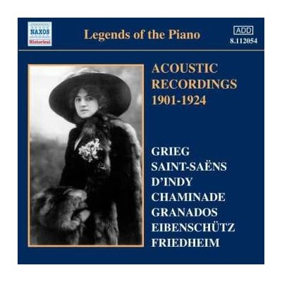 Various - Legends Of The Piano - Acoustic Recordings 1901-1924 CD – Zboží Mobilmania