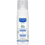 Mustela Bébé Stelatopia Foam Shampoo dětský zklidňující šampon pro děti s extrémně suchou a atopickou pokožkou 150 ml – Zboží Dáma