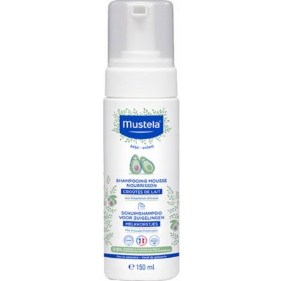 Mustela Bébé Stelatopia Foam Shampoo dětský zklidňující šampon pro děti s extrémně suchou a atopickou pokožkou 150 ml – Zboží Dáma