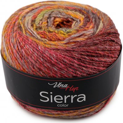 Pletací příze Sierra 150 g Varianta: 10 (7215) oranžová, Balení: 1 ks 50242/123002/284056 – Zboží Mobilmania