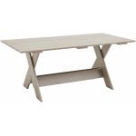 HAY Zahradní stůl Crate Dining Table, London Fog – Hledejceny.cz