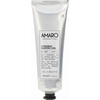 Amaro Invisible Shaving Gel průhledný gel na holení 125 ml – Zboží Mobilmania