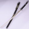 Meč pro bojové sporty Art Gladius Black Snake katana s pochvou