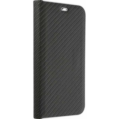 Forcell Pouzdro LUNA Book Carbon pro Xiaomi Redmi 9AT / Redmi 9A , černé 5903396091797