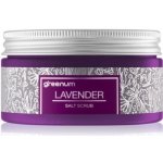 Greenum tělový peeling se solí a aloe vera Levandule 320 g – Zboží Dáma