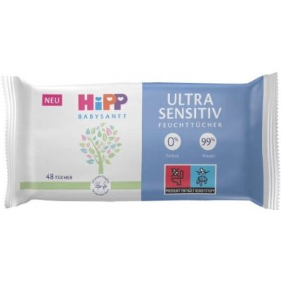 Hipp Babysanft Ultra Sensitive vlhčené ubrousky 48 ks – Zbozi.Blesk.cz