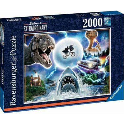 RAVENSBURGER Kultovní filmy Universal Amblin 2000 dílků – Zboží Mobilmania