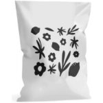 Plastová obálka 450x550 mm / bílá-černá / PZ / 1B – Zboží Živě