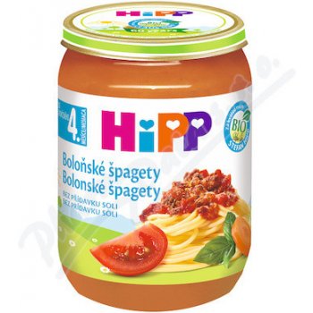 Hipp Bio Boloňské špagety 190 g