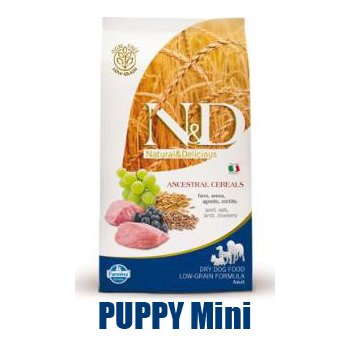 N&D Low Grain Puppy Mini Lamb & Blueberry 800 g