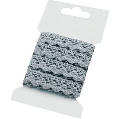 Bavlněná krajka paličkovaná šíře 15 mm, malé, 26 šedá střední – Hledejceny.cz