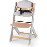 Kinderkraft Enock s polstrováním Grey wooden Premium – Zboží Dáma
